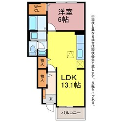 Ｇｌａｎｚ岩屋　一番館・二番館の物件間取画像